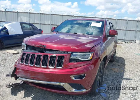 2016 Jeep Grand Cherokee High Altitude z USA, uszkodzony, nr VIN 1C4RJECG6GC401782